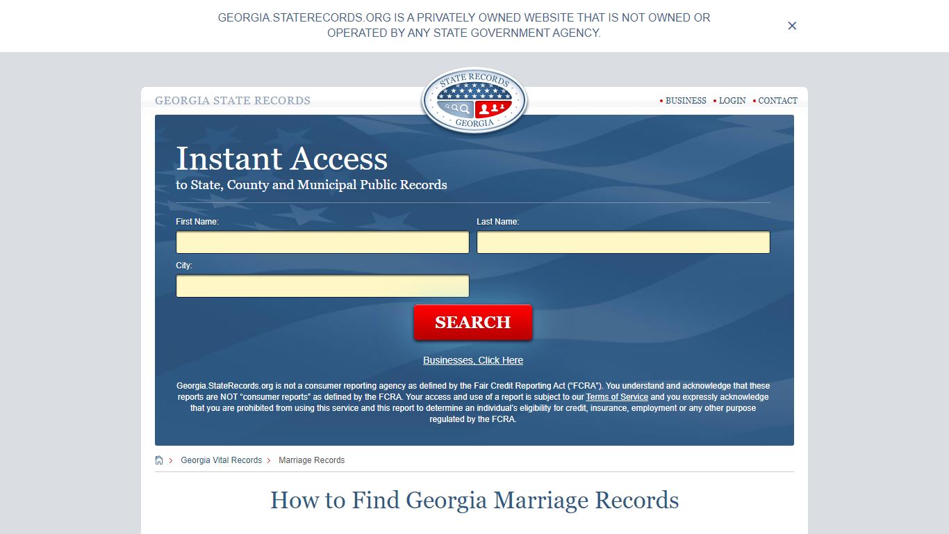 How to Find Georgia Marriage Records
